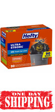 Hefty Ultra Strong Drawstring Trash Bags, Unscented 33 gal., 90 ct. Stretchable picture