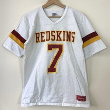Vintage 90s Washington Redskins Football Team Rawlings Single Stitch Tee Shirt picture