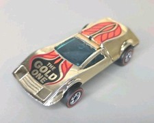 Vtg Hot Wheels 1977 Redline Buzz Off The Gold One Hong Kong Spectraflame  picture