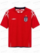 Umbro England Men’s Jersey Red Boys XL 2004–2006 Official 01400750 picture