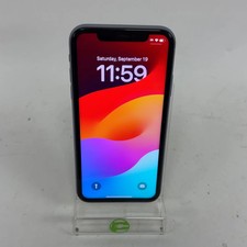 Broken Unlocked Apple iPhone 11 64GB 17.6.1 MWK52LL/A Read picture