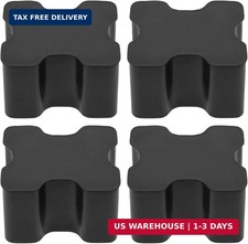 4 PCS Rubber Coil Spring Spacer, Car Lift Blocks for Enhancing 1