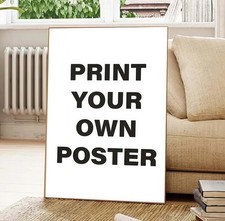 Custom Personalized Poster Print Upload Your Image Photo to Poster Wall Art picture