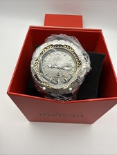 Invicta Ocean Voyage Wrist watch Men’s 52 mm S/S & Gold tone 48016 Rare picture