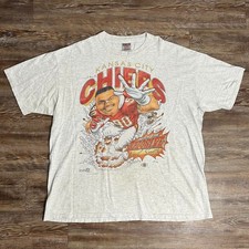 Vintage 1994 Kansas City Chiefs Neil Smith Caricature Xplosion T-Shirt VK17535 picture
