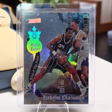 Topps 1997-98 Stadium Club Hakeem Olajuwon Royal Court Insert #RC9 picture