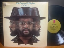 BILLY PAUL - 360 DEGREES OF BILLY PAUL -  VG/VG+ VINYL LP LOWEST$ NICE MRS JONES picture
