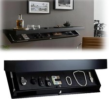 Hidden Compartment Wall Shelf Wooden Floating Shelf with Secret Storage picture