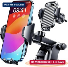 VANMASS Car Phone Holder 2026 Ultimate Military-Grade Strongest Suction & Clip W picture