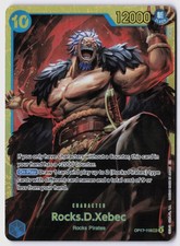 Rocks.D.Xebec (118) OP17-118 Foil The World's Strongest Warriors NM picture