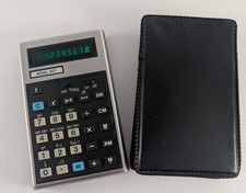 Vintage Royal 99T Electronic Pocket Calculator With Case JAPAN UA 126 picture
