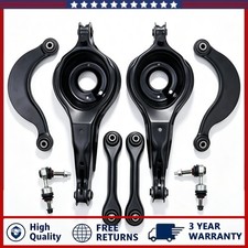 8Pcs Rear Upper & Lower Control Arms Sway Bars For 2012-2018 Ford C-Max Focus picture