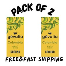 (2 PACK) Gevalia Medium Roast Columbia Arabica Ground Coffee, 12 oz. Bag picture