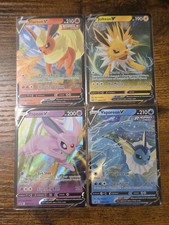 Pokemon Eeveelution V Lot Flareon SWSH149 Vaporeon SWSH150 Jolteon SWSH151... picture