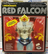 1978 MEGO Micronaut Red Falcon I MICRONAUTI GIG Missile Firing version read picture