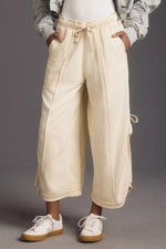 Daily Practice by Anthropologie Daia Ruched Pants Women's Trouser Boho S 288877 picture