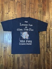 Vintage 1999 Mick Foley Shakespeare T Shirt M WWF Wrestling picture