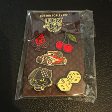 Boston Scally Co Lucky 13th Anniversary Pin Set (Multiple Pins) picture