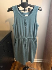Maurices 24/7 Teal Ribbed Dress Size Large picture