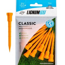 50 PCS Classic Golf Tees Anti Spin Head BioBased Micro Wood Durable Supplies picture