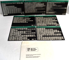 Porsche 924 - 1977-1982 Microfiche Repair Manual Full Set In Great Condition picture