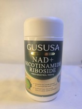 GUSUSA NAD+ Nicotinamide Riboside 60 Capsules – Cellular Energy & Anti-Aging Sup picture