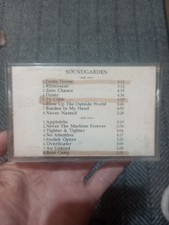 Soundgarden Down On The Upside Advance Promo Cassette picture