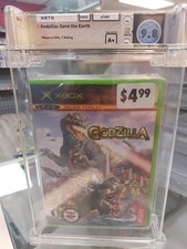 PSA 9.8 A+ Godzilla Save the Earth Microsoft Xbox ATARI Sealed New picture