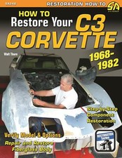 SA248 How to Restore Your C3 Corvette 1968-1982 Suspension Engine Interior Paint picture
