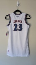 NWT Vintage Michael Jordan Washington Wizards Jersey Youth Large Nike NBA Sport picture