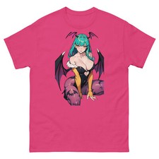 Morrigan Aensland Dark Stalkers Tee, Fan Service Shirt, SNK, Morrigan T-Shirt picture