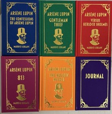 The Arsene Lupin 5 Books plus Journal by Maurice Leblanc NEW picture