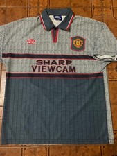 BECKHAM Manchester United ORIGINAL VINTAGE JERSEY from 1995  picture