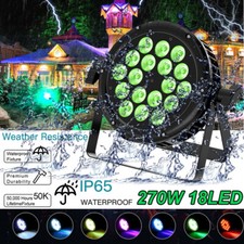 18X15W Waterproof Par Light IP65 DMX RGBW LED Strobe Party Lights DJ Disco Show picture