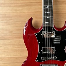 USA Shipment Clearance Sale New Premium SG Red Electric Guitar Big Pickguard picture