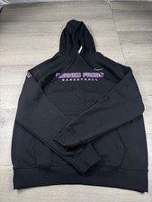 TCU Horned Frogs Hoodie Mens L Black NCAA Basketball Pullover Nike Sweatshirt picture
