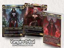 Vampire Tribal Anime Waifu MTG Proxy EDH Deck | 100 Cards + Tokens picture