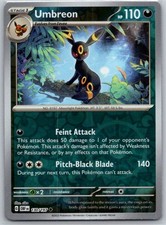 Umbreon 130/197 Uncommon Obsidian Flames Pokemon Reverse Holo Near Mint picture