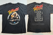 Ted Nugent Concert Tour Black Unisex Heavy Cotton T-Shirt Full Size picture