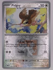 Near Mint Condition - Pidgey - (League Promo) 016/165 Reverse Holo picture