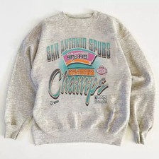 NBA × Vintage Vintage 90's San Antonio Spurs  Sweatshirt  AN61000 picture