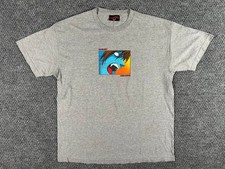 Vintage 90s Hook-Ups Devilman 13 Skateboard T-Shirt Men's XL Grey Anime Manga picture