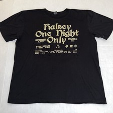 Rare Halsey ‘One Night Only’ Sept. 3 2022 Concert Istanbul Turkey Shirt 2XL New picture