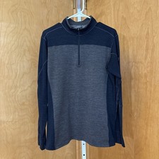 KÜHL RYZER 1/4 Zip Men’s Medium MIDNIGHT (Blue) Polyester Blend Stretch picture