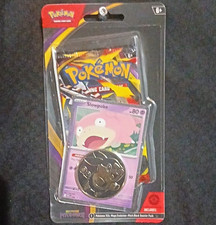 Pokémon TCG XY—Primal Clash Booster Pack (10 Cards) Slowpoke Promo + Coin picture