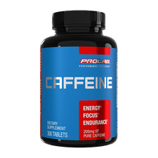 Prolab Caffeine Tablets 200mg - 300ct. | Energy Support, Helps Enhance Endurance picture