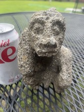 Nicoya Stone Sukia Stone Figure PreColumbian Ancient Artifact Mayan Olme G2U picture