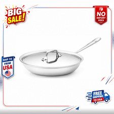 All-Clad D3 Tri-Ply Stainless-Steel Fry Pan with Lid picture
