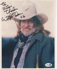VINTAGE Willie Nelson Signed Autographed 8x10 Partners Photo JSA COA CS95846 picture