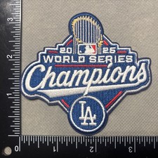2025 World Series Champions LOS ANGELES DODGERS IRON ON PATCH picture